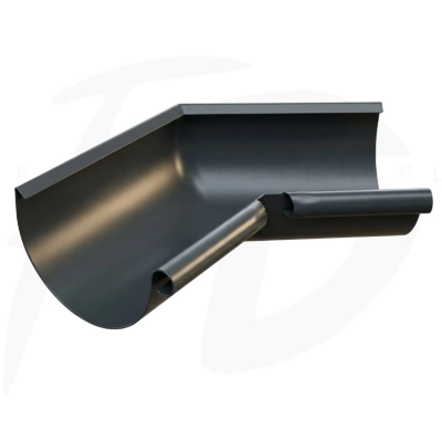 Narożnik wewnętrzny stal Inguri 150/135° kolor grafitowy ciemny RAL 7016